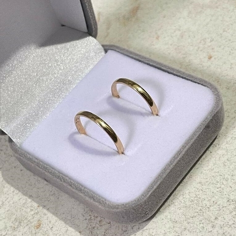 ALIANÇA OURO 3MM - 001