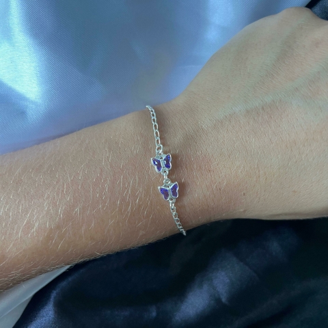 Pulseira Borboleta - Infantil