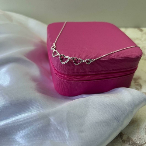 Colar Linha Coração