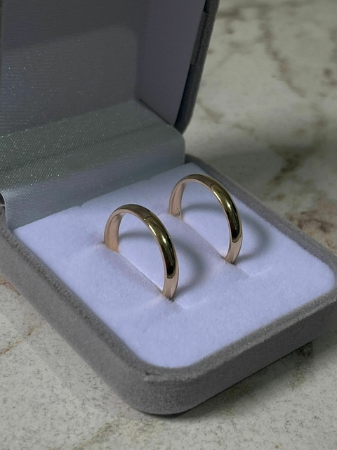 ALIANÇA BANHADA 3MM - 003