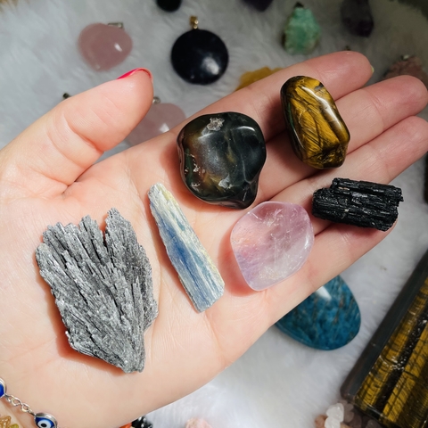Kit de Proteção - Cristais que vão proteger sua energia no dia a dia
