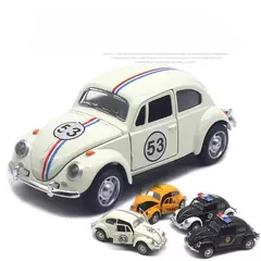 Imagem do Die Cast Model - Classic Car Beetle - Fusca Pull Back Escala 1:32