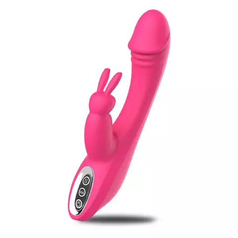 Vibrador de Dupla Estimulação Recarregavel Olly