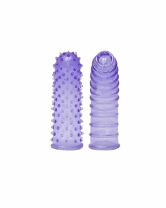 Capa de Dedo - Kit de 2 Dedeiras Rosas