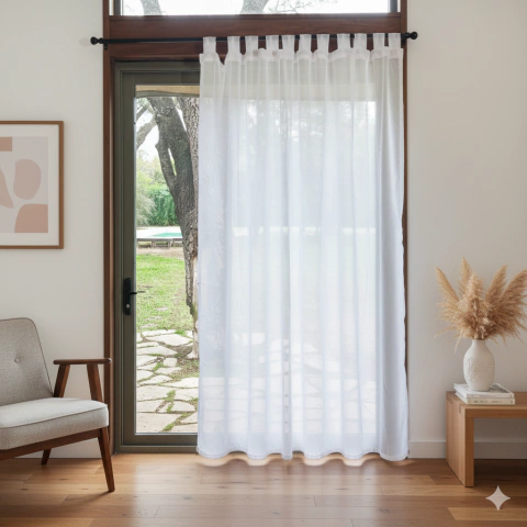 Cortina Lista de Voile Simple 1,4m x 2,2m (Precio por paño) - comprar online