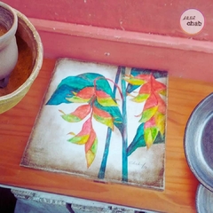 Imagem do Aquarela Helicônia 01