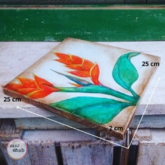 Aquarela Helicônia 02