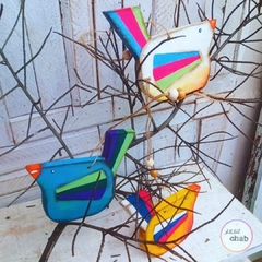 Pendente Passarinho - Atelie Chab - Produtos exclusivos com design e elegância