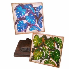 Duo Folhagens - Atelie Chab - Produtos exclusivos com design e elegância
