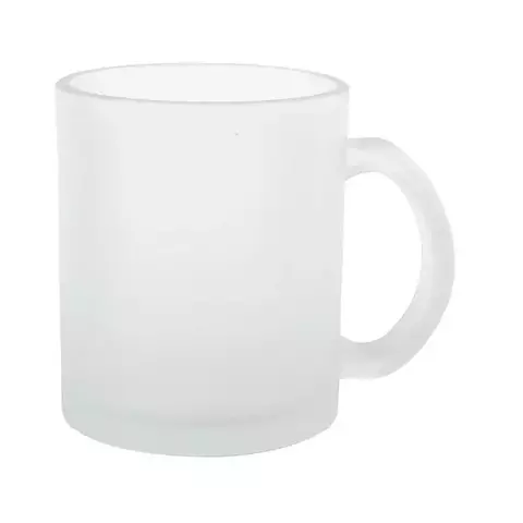Caneca de Vidro Jateado Sublime