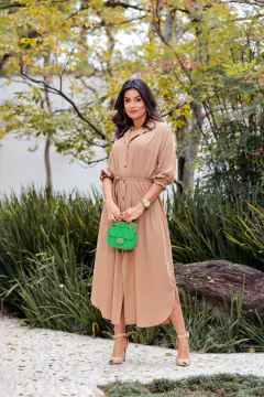 CHEMISE LUCIANA SLIM CORES LISAS - comprar online