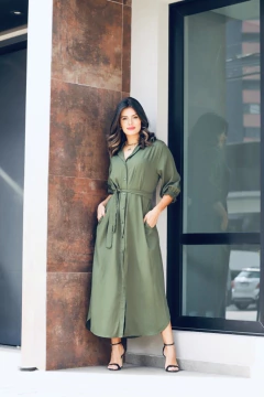 Imagem do CHEMISE LUCIANA SLIM CORES LISAS