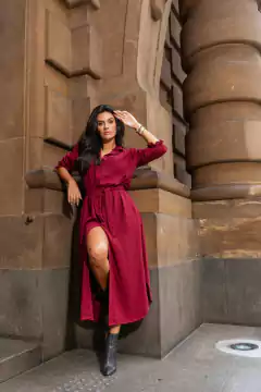 CHEMISE LUCIANA SLIM CORES LISAS - MODAS PORTO