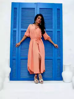 CHEMISE LUCIANA SLIM CORES LISAS - comprar online