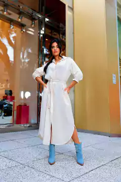 CHEMISE LUCIANA SLIM CORES LISAS - MODAS PORTO