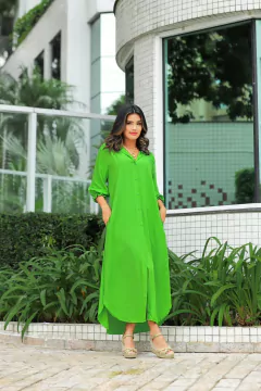 CHEMISE LUCIANA SLIM CORES LISAS