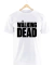 Remera The Walking Dead Blanca Manga Corta 100% Algodón Peinado