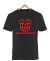 Remera Radiohead Negra Manga Corta 100% Algodón Peinado - comprar online