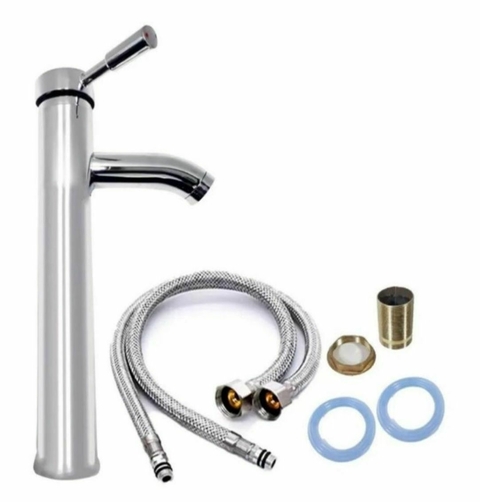 MONOCOMANDO TUBO ALTO CROMADO