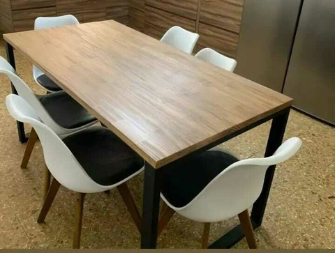 Mesa de comedor Estilo Industrial 150 x 80 x 75