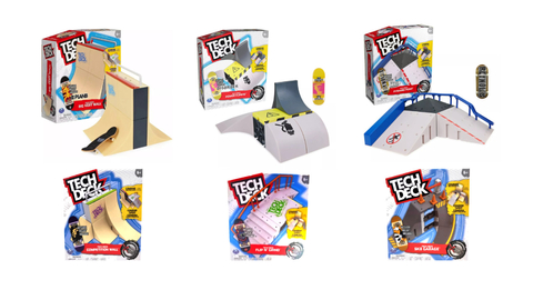 Tech Deck 13896 Playsets para combinar rampas + patineta - comprar online