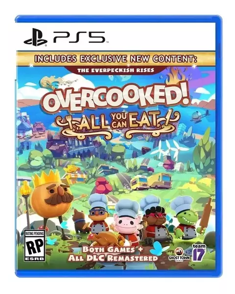 Overcooked All You Can Eat Ps5 Juego Fisico Sellado Original - comprar online