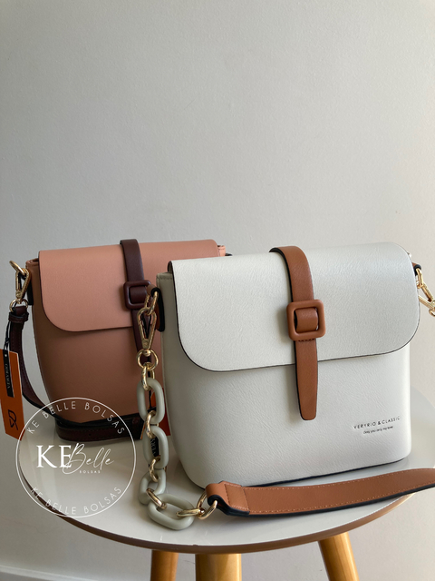 Bolsa Feminina Veryrio Clássica Alça Correntes