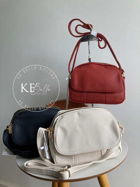 Bolsa Feminina Bella Paulla Divisórias Ímã