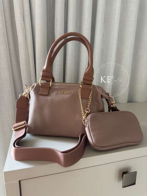 Bolsa Feminina Rosa Amora RA9054 Rosa