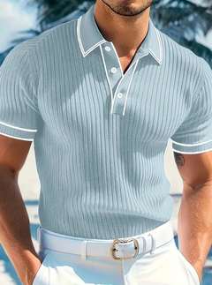 Camisa Gola Polo Texturizada Leone - loja online