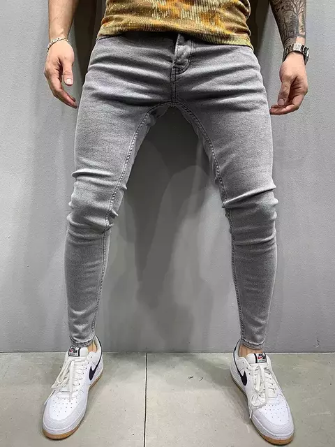 Calça Jeans Skinny Monocromática - comprar online