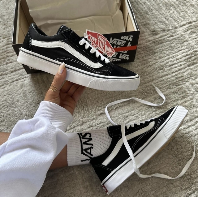 TENIS OLD SKOOL LINHA PREMIUM Grife de menina