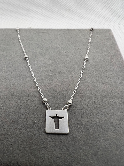 Colar 45 cm Cristo .
