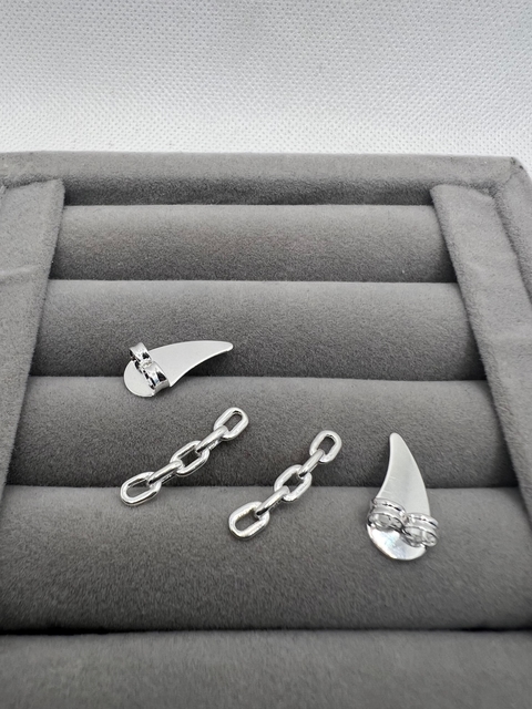 Brinco ear cuff corrente .