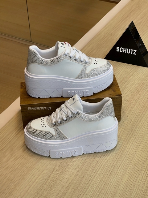 Schutz Sneaker Cristais Tênis S21547 0010 0001U