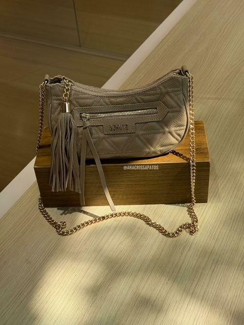 Schutz Bolsa Meia Lua Marrom claro S50010 0479 0016U