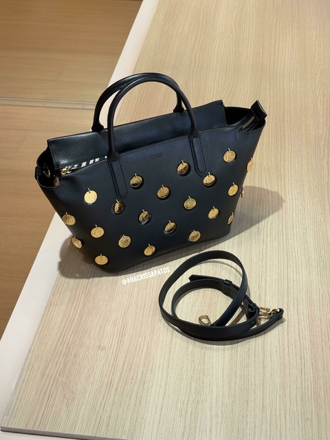 Schutz Bag Shopping Luma Couro Preto