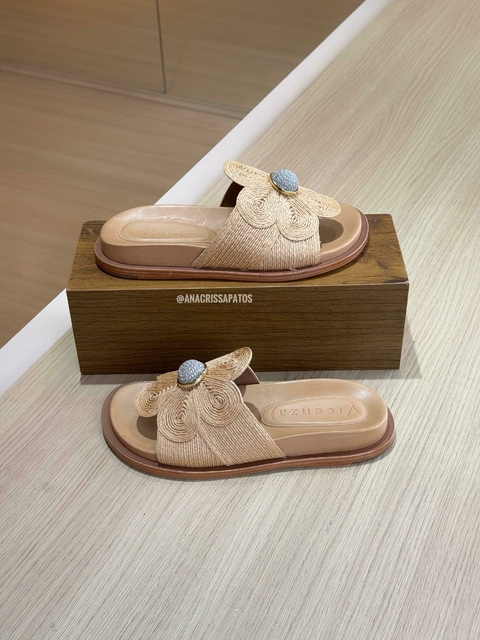 Vicenza Birken Sundance Palha Papete Couro