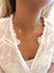 Colar letra lateral - Dourado - comprar online