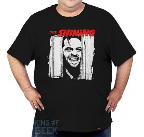 Camiseta Plus Size O Iluminado The Shinning Filme Clássico