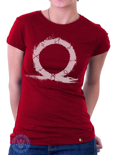 Babylook Kratos Logo God Of War Blusinha Guerra Luta Game