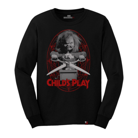 Camiseta Manga Longa Chucky Boneco Assassino Filme Terror