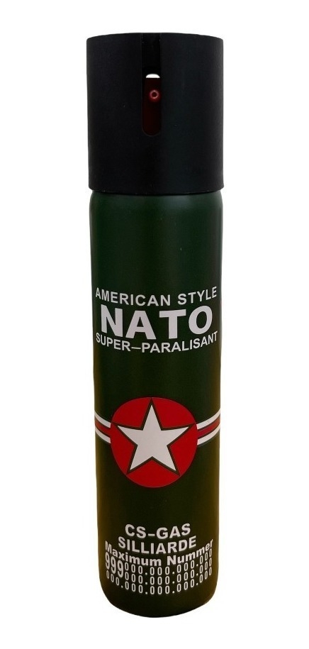 Gas Pimienta Aerosol Lacrimogeno Defensa Personal Nato 110ml - comprar online
