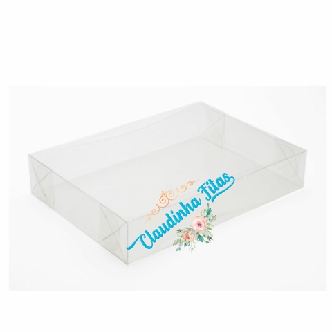 Caixa acetato 14 x 20 x 4cm - 5 unidades