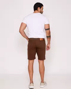 Bermuda Masculina Reta Tinto El - 39135 - loja online