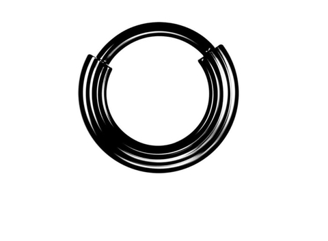 Segmento titânio 8mm Black