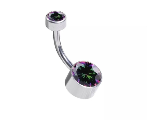 Bananabell titânio zircônia cor vitral. 10mm