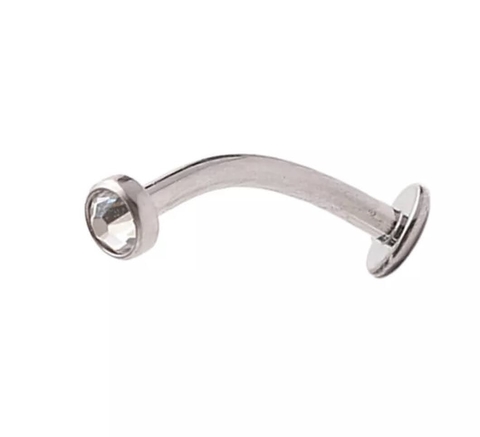Floating navel titânio 8mm (umbigo) rosca interna. 1.2mm