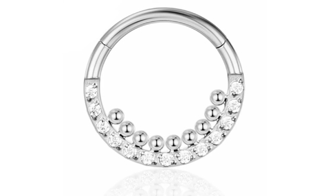 Segmento titânio zircônia e esferas 8mm