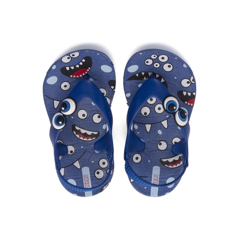 CHINELO INFANTIL MENINOS KLIN ACQUA PRINT - 442116000